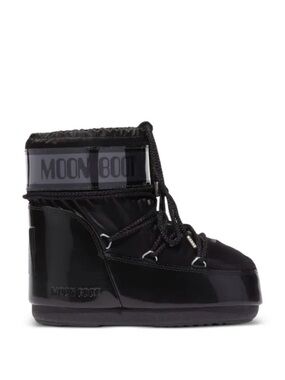 Moon Boot Patent Black Insulated Snow Boot